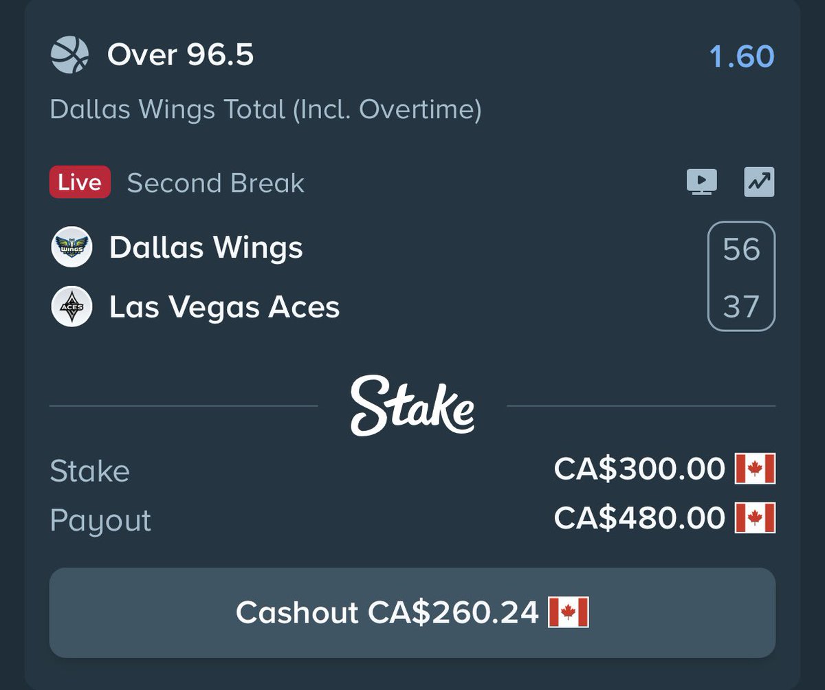 Stakinq's tweet photo. 🛑 If This Doesn’t Hit I Swear 🛑 

Rent Gone ✅ 
Gas In My Car ❌ 
Food At Home ❌ 

💸 $300 On The @DallasWings ✅ 

I Am Sweating Balls 🏀 

#Stake #DallasWings #Sportsbetting #Kick #Feed https://t.co/2vlQhglSFz