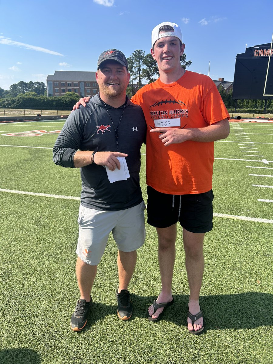 RonanMcCarthy85's tweet photo. After a great camp and call with @CoachSutton88, I am honored to receive an offer to play football at @GoCamelsFB!

@Coach_McCrann @DanOrnerKicking @AFPatriotFB @gonextplay https://t.co/GBFM4rfAjZ