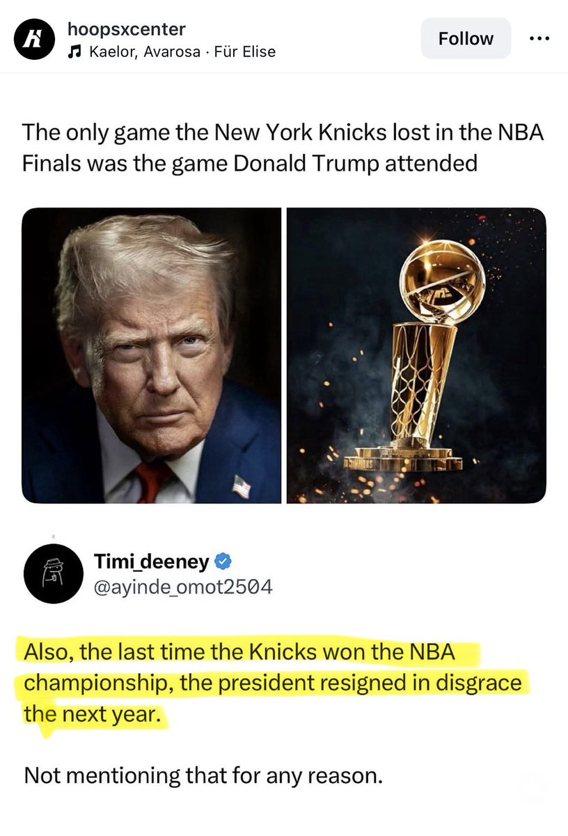 joncoopertweets's tweet photo. Ha! Very interesting! 🤣🤣

#Knicks https://t.co/waGnRba2aO