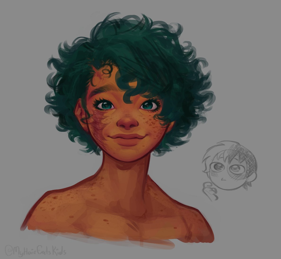 muniakol's tweet photo. how i imagine midoriya btw https://t.co/PzDTLApQuk