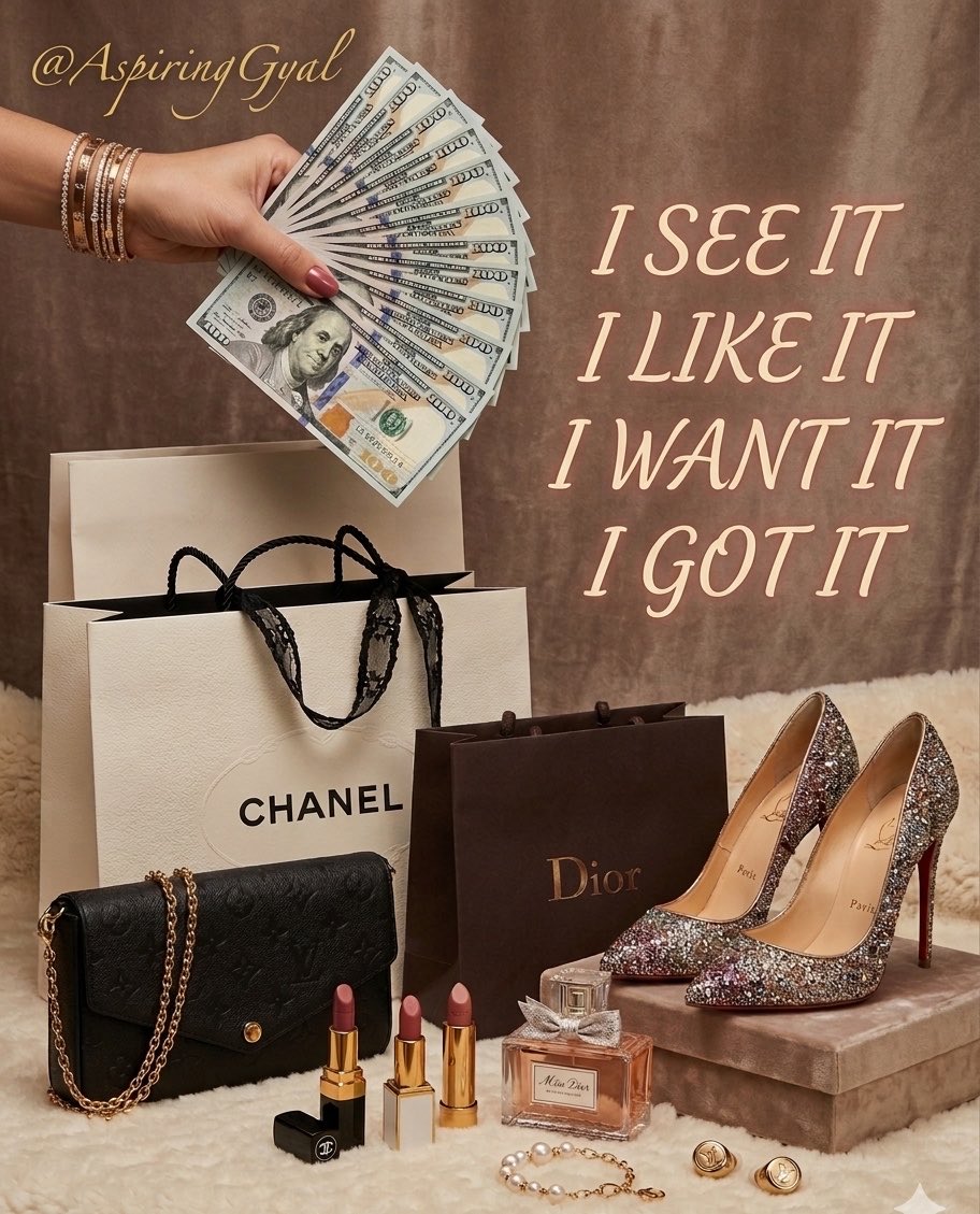 AspiringGyal's tweet photo. I see it, I like it, I want it, I got it 💅 https://t.co/CoqMPKVdin