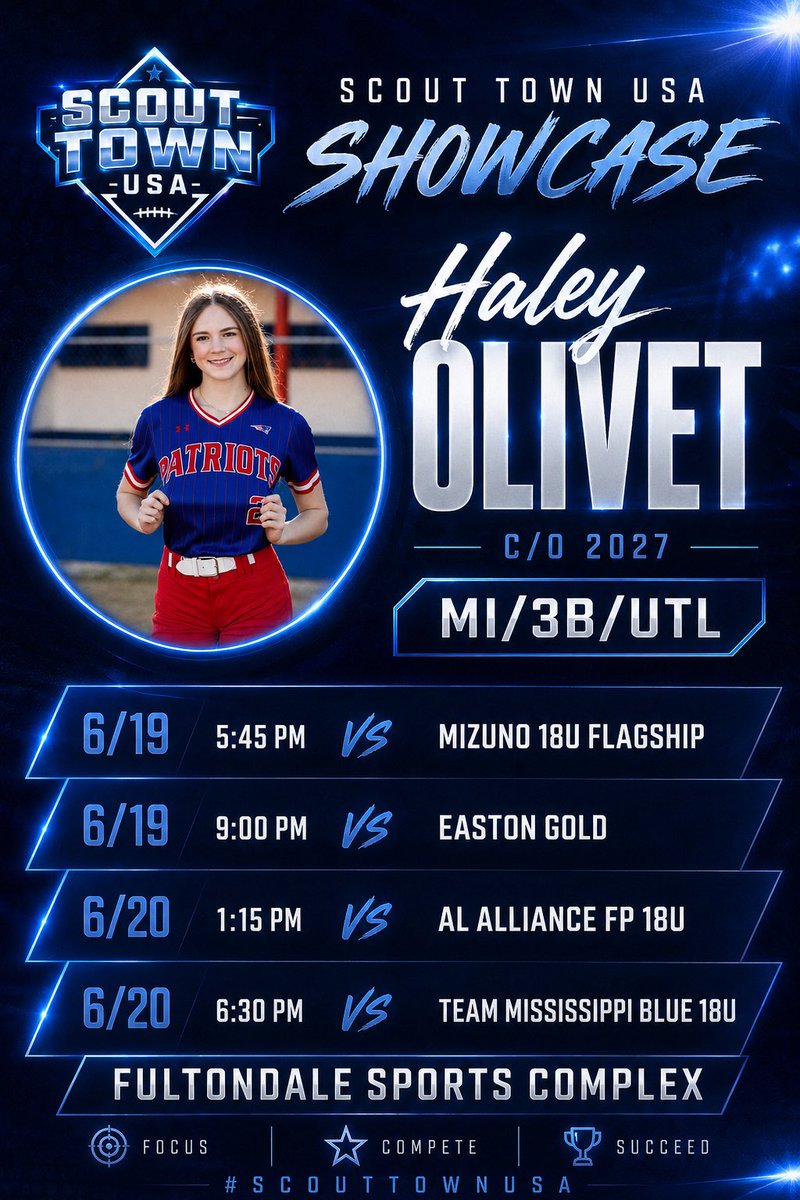 HaleyOlivet's tweet photo. So excited to be playing with our older Coastline Elite ‘08 team this weekend in the USA Scout Town Showcase in Fultondale!! Here is the schedule!! @Coach_DBowling @melcarter24 @ClarkGSCC @CoachCasey_HC @CiaraHanson_ @hwynn1 @kgriff08 https://t.co/N3jk5rsvDZ