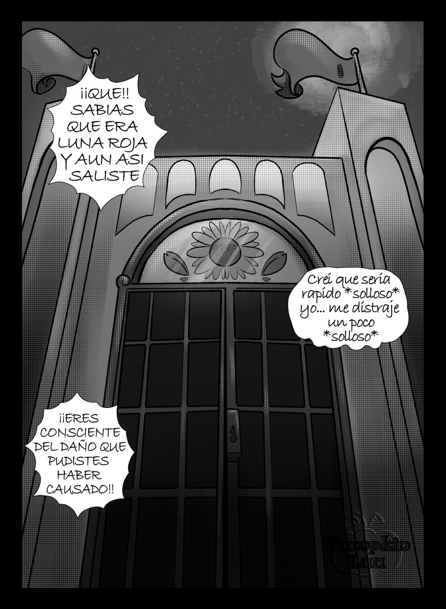 Pumpkin_Luu's tweet photo. Capitulo 2 - Parte 4 de Lucky and the Blood Moon, seguimos con el comic https://t.co/TgG0Nf1y0o