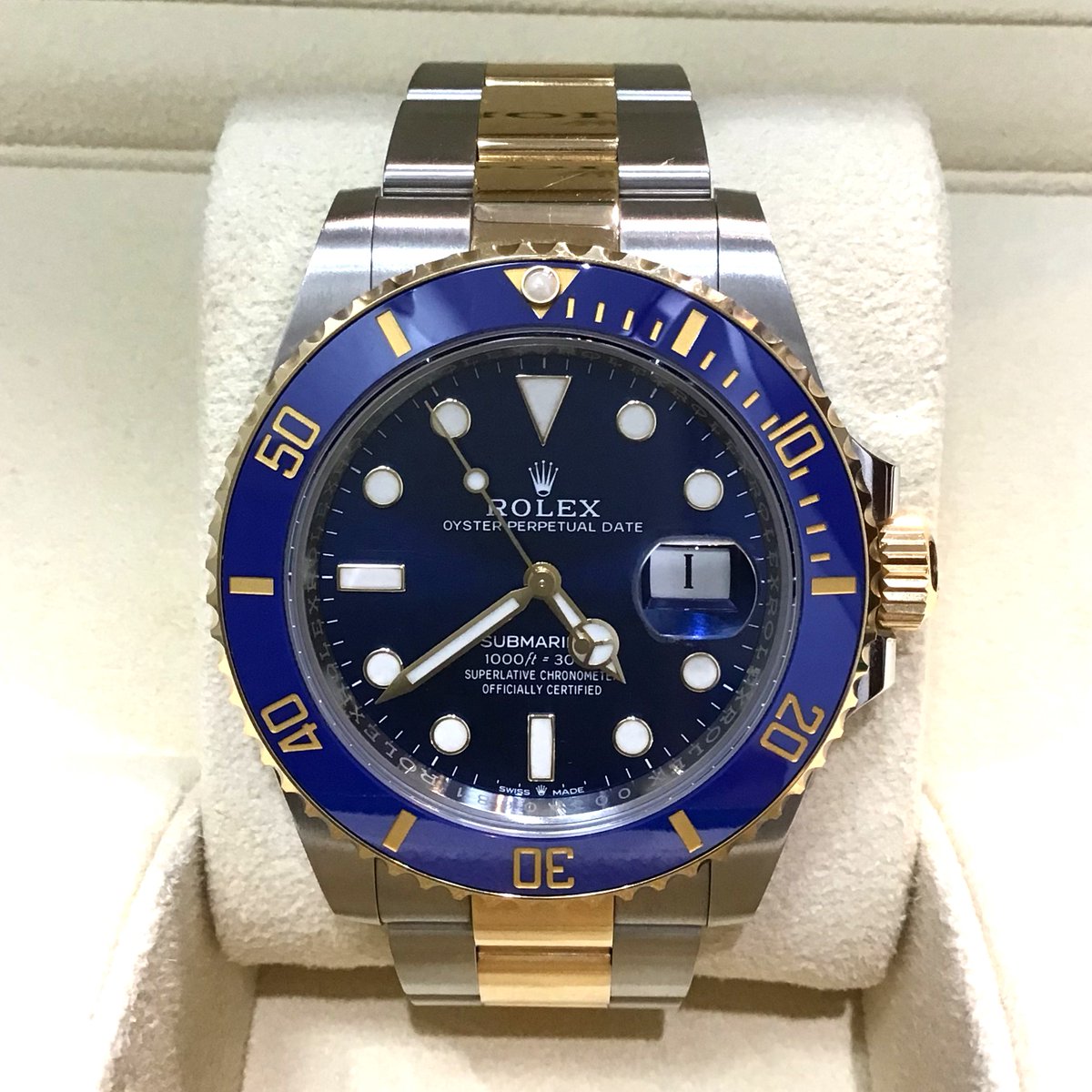 126613LBをお買取させていただきました!! 金相場高騰の煽りもあり､定価