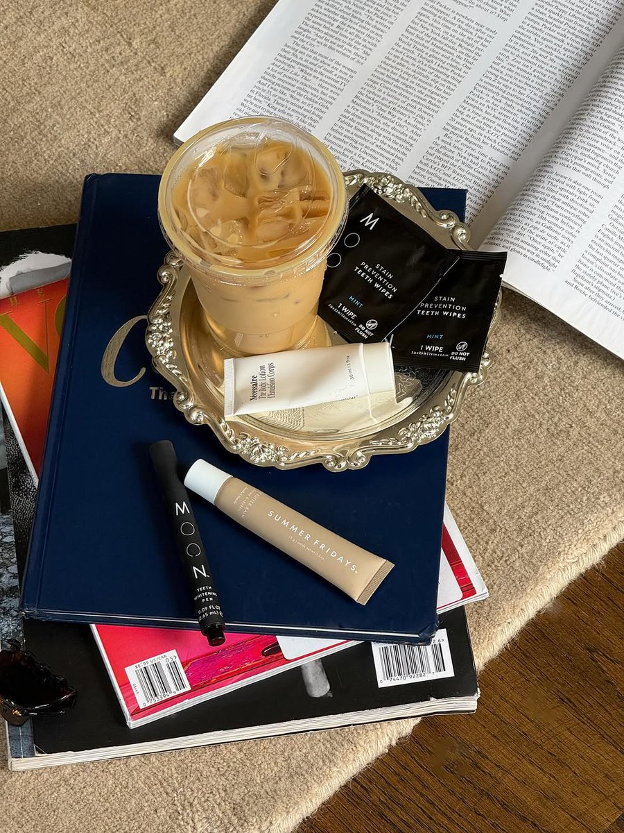 moongpfu's tweet photo. At home or on the go, the routine stays the same. The On-The-Go Whitening Kit is now available at  ✨ https://t.co/vG5eo9za9h