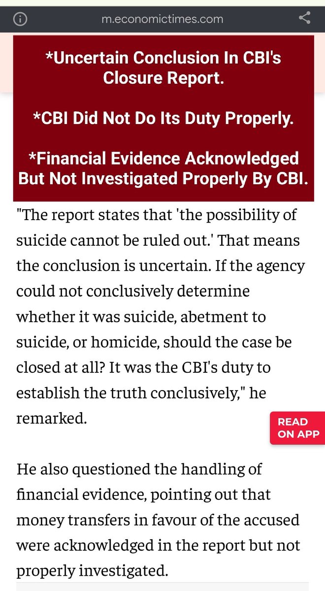 itsShweta211031's tweet photo. CBI Do Justice To Sushant

@CBIHeadquarters
Honour your oath &amp; your constitutional duty.

Place every annexure,forensic record,statement,&amp; supporting document before d Court.
Financial trail &amp; digitalfootprints r critical components of any honest investigation.

#JusticeForSSR 🦋 https://t.co/tmr7hVJx0K