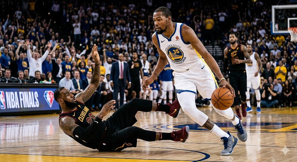 TheTruth8240's tweet photo. DID YOU KNOW?

That Lebron holds the Record for Most Points Allowed as a Primary Defender in a Finals Series, Which Happened in the 2017 Finals against Kevin Durant

But Bronsexuals will try to say Kevin Durant didn't cook him 😭 https://t.co/bivVHZ1IMj