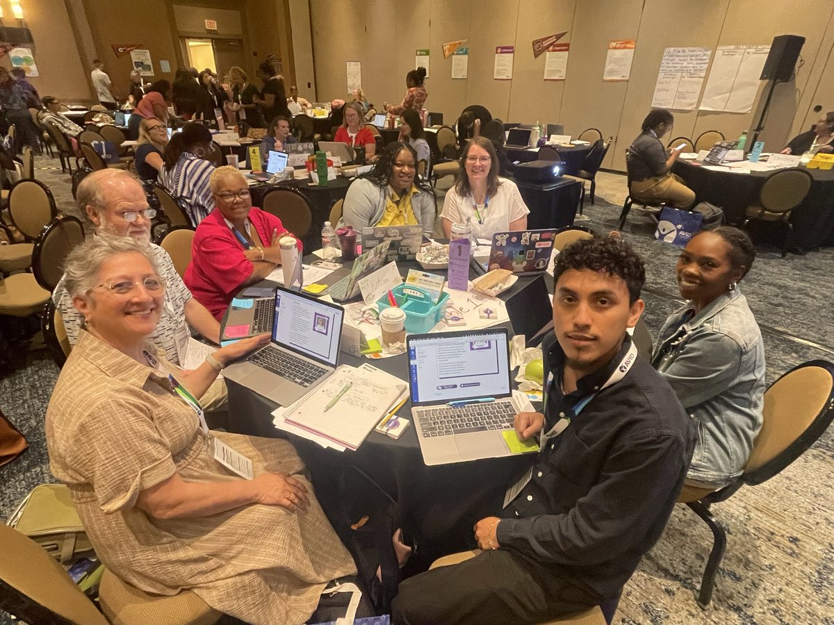MsKazemi57461's tweet photo. First day of the AVID Summer Institute 2026 with the awesome Aikin team! 😀🙌 https://t.co/Fa7BR1919T