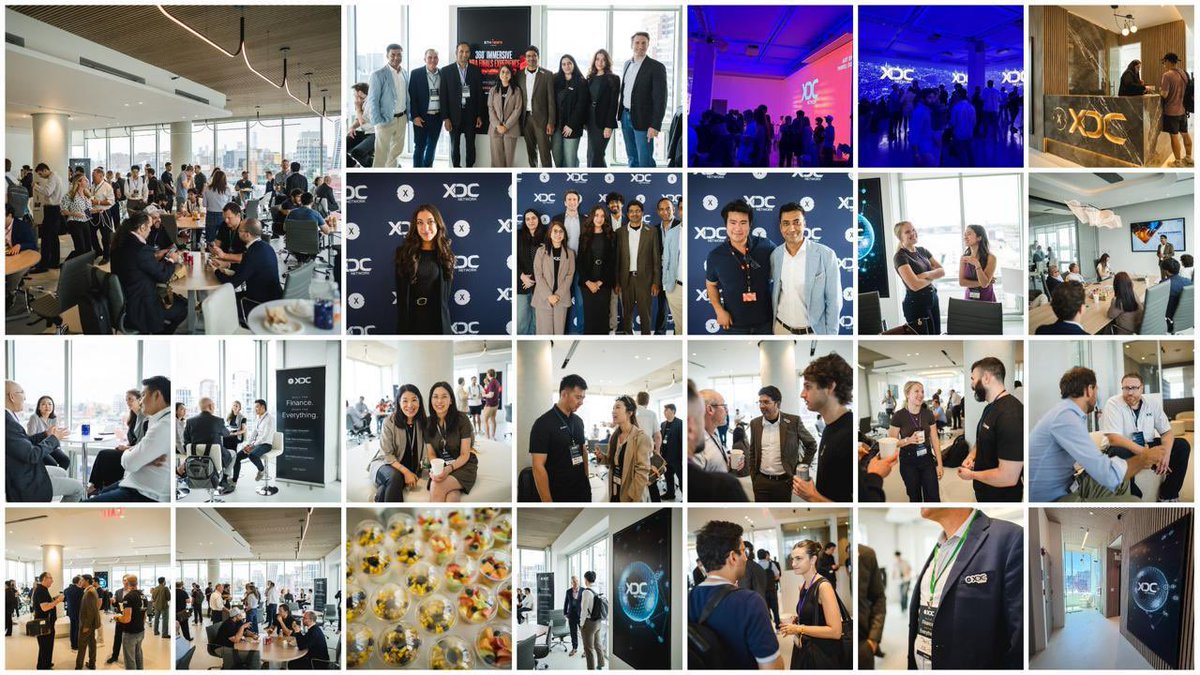 XDC_USA's tweet photo. @ethconf NYC brought together an incredible mix of builders, institutions, allocators, and infrastructure teams.

We were pleased to host a series of events and welcome partners from across the digital asset ecosystem.

From thoughtful discussions during the day to continued conversations in the evening, the week highlighted the growing momentum across payments, tokenization, and real-world assets.

Thank you to everyone who joined us, and to the XDC team whose hard work made the week possible. 🤝

@ProofOfAmit @NolchaShows @introductioncom @ArcadiaGTM @joinrepublic @0xCregis @knowitowlz @FalconXGlobal @Alchemy @graphprotocol @XDC_USA @XDCFoundation @nexchangeCC @XDCSolutionsLLC @maymichelson @Santosh_r_v @BlockXDC @Picard_on_chain @XinfinUSA @leighaantonia_ @MiaSu86 @XDCNetwork @riteshkakkad @atulkhekade @TravisJohn @XDCInnovLabs @Nadar_Suresh_

 #XDC #ETHCC #NYCTechWeek