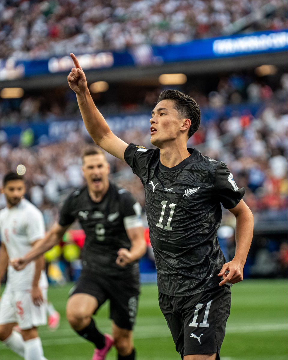 NZ_Football's tweet photo. Just celebrating his first World Cup goal hbu https://t.co/KRvOPwDEVS
