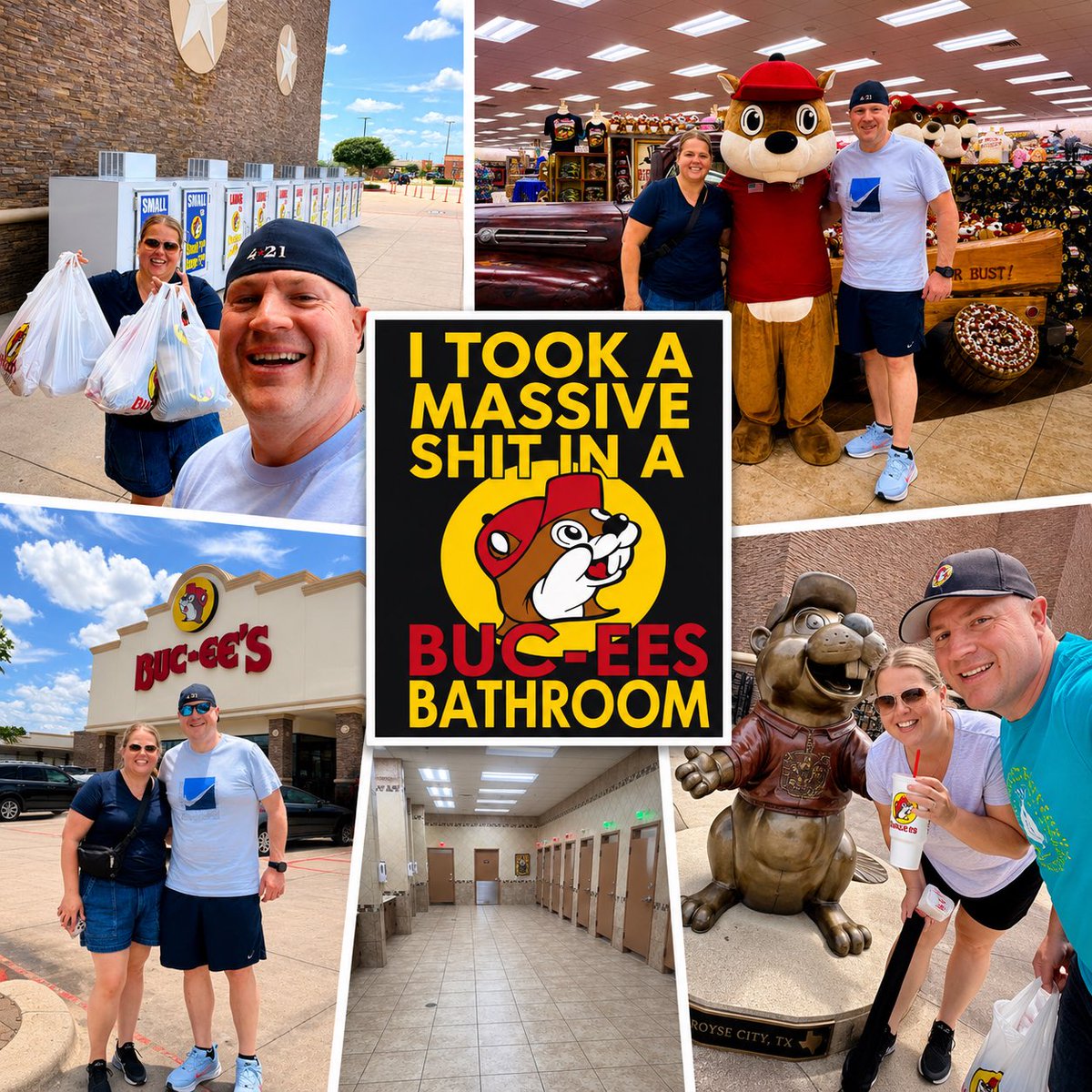 Referee583's tweet photo. They said if you’re in Texas, you have to go to Buc-ee’s.
We took that personally. 😂🦫
✅ Royse City ✅ Fort Worth ✅ Irving
Bucket list item accomplished. Worth every stop.
#Bucees #Referee583 #Fifa #TexasRangers #DallasCowboys https://t.co/vZ1Zm9lasA