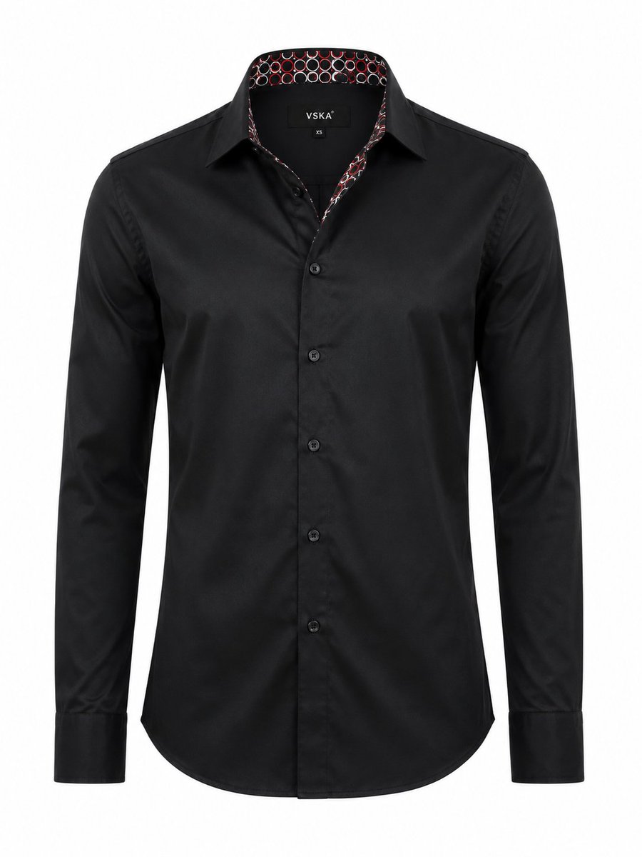 PajaroSol's tweet photo. Camisa VSKA negra, talle 37 / XS — slim fit con interior del cuello estampado en rojo y blanco, ese detalle que la hace diferente sin gritar. Para el que sabe lo que quiere. 🖤
👉 https://t.co/uxghdjM61L
#ModaHombre #Argentina #VSKA https://t.co/EUkEox6eE4