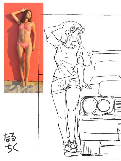 写真から2Dキャラへの変換練習
所要時間約60分

写真は写真ACさまの商用利用可のものを
使用しています。 