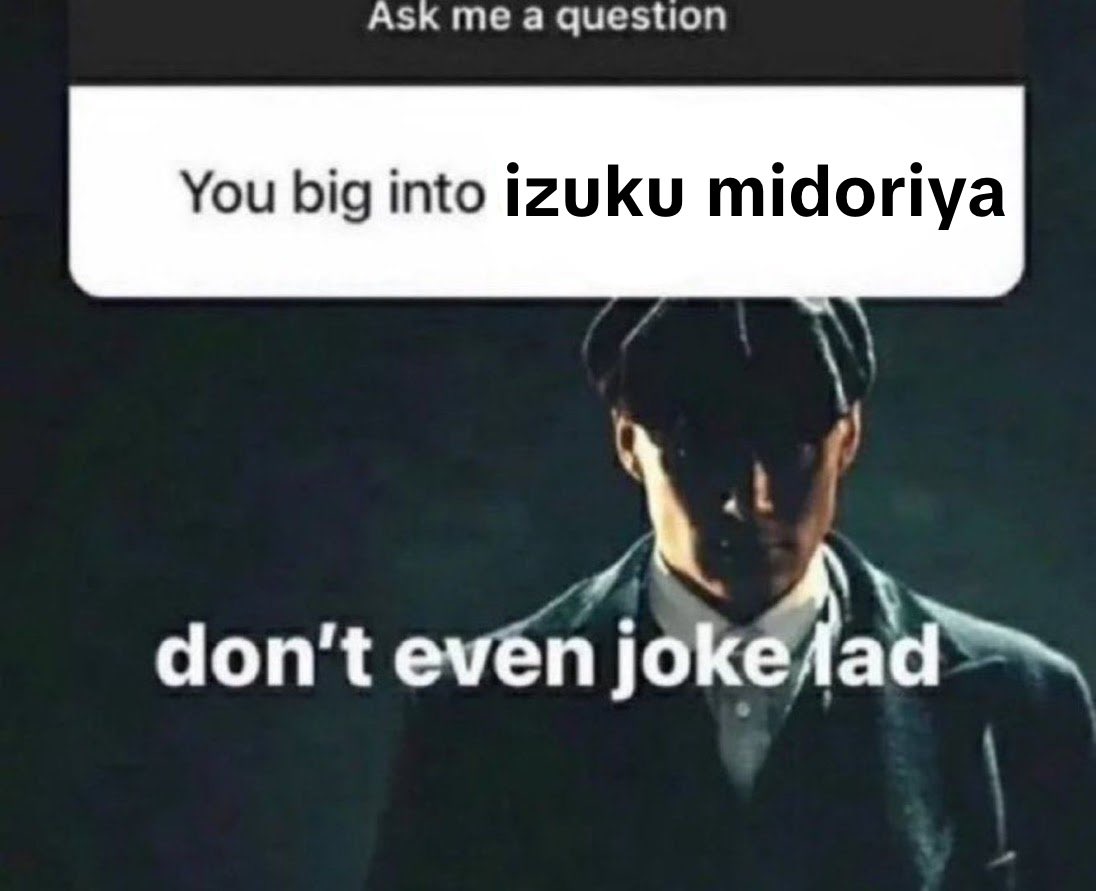 miodriya's tweet photo. IZUKU IS NOT UGLY https://t.co/EECcLlA2Ln