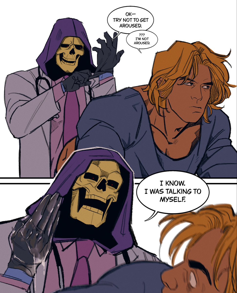 bonjourdraws's tweet photo. doctor!skeletor https://t.co/vJp4Ouy0wk