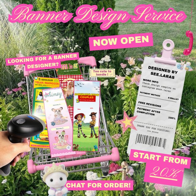 larazzpb's tweet photo. @greenteagurl444 halo kakk, masih butuh? sama aku cepat + murce start from 20k yahh. cek @/see.laras on 1g buat contoh desain dan testi 🫰🏻free custom desain jugak, cuss kirim referensi ke wawa 🦦 WA: https://t.co/0lvFMZmM4V https://t.co/3goOHBgWCj