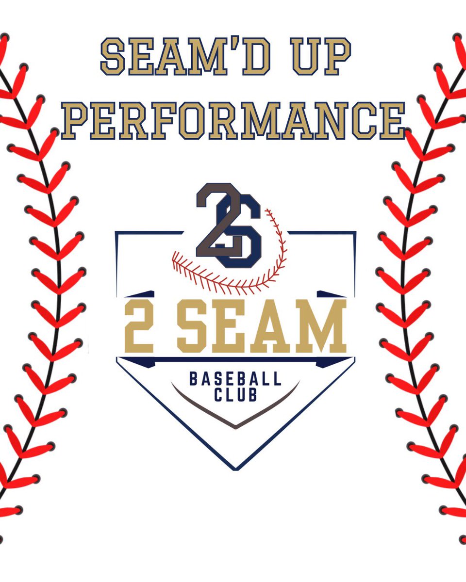 2SeamBSBClub's tweet photo. Congratulations to this week’s Performers of the Week! More progress and more solid outings. Another week, another opportunity to get better. Keep it rolling, fellas. Seam Up! https://t.co/qDPhWBlZIC