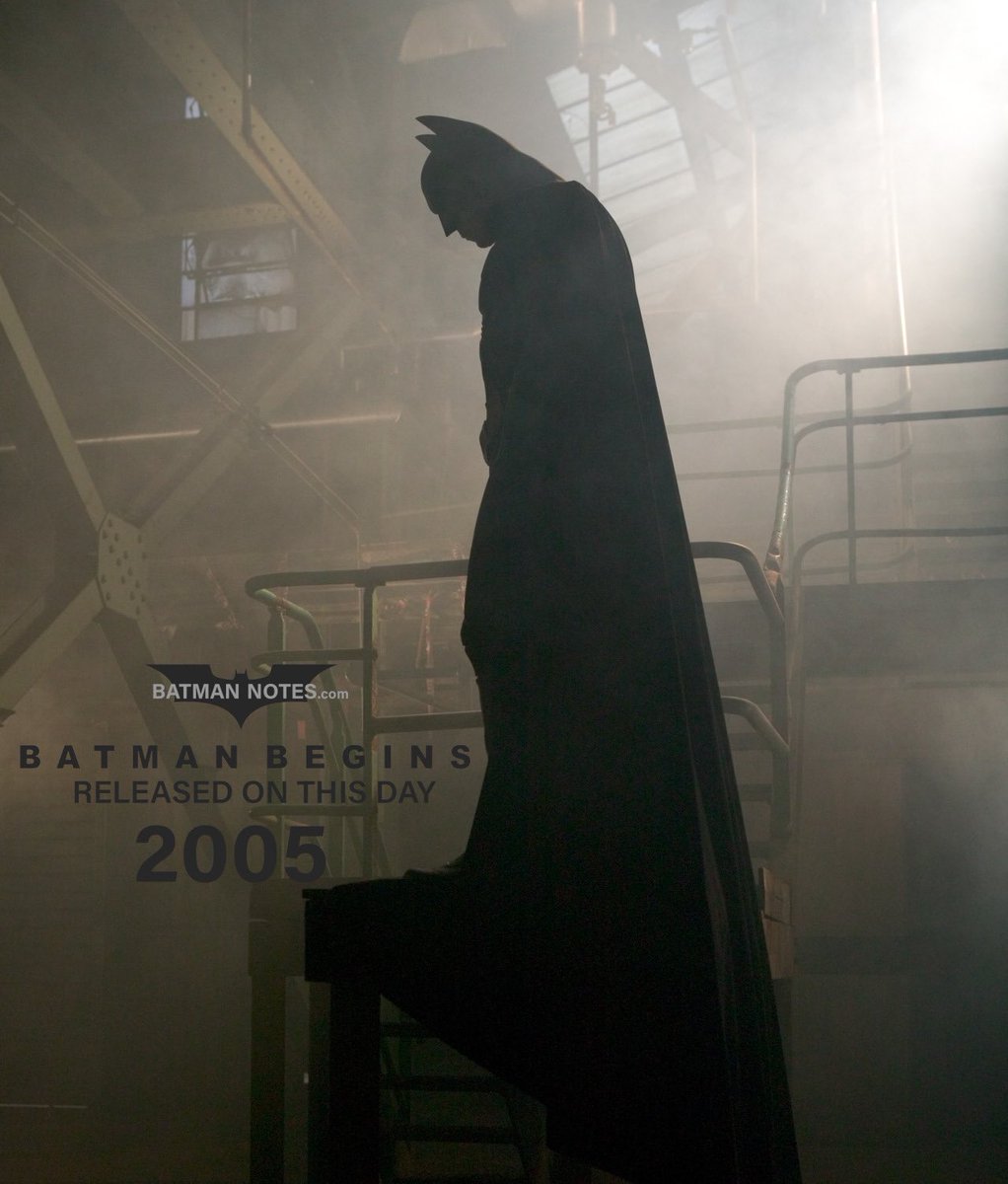 Batman Begins was released on this day in 2005.