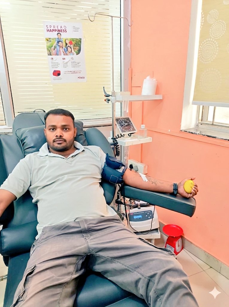 SevaKoderma's tweet photo. #My blood tells #stories of strength. #Rakhtveer member #Yamuna rana ji donated   #7 th Time's Blood in #Health point hospital #Ranchi for a critical #anemic patient #Seema kumari. Hat's off to You.🩸
@BloodDonorsIn
@dckoderma 
@VijayKrSinhaBih
@DrRadhaJi
@VijayKrSinhaBih https://t.co/IHuHWGQRIn