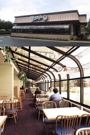 AceHarold1937's tweet photo. Not sure if it's just "me," but does anyone else miss the old @Wendys (Wendy's) restaurants with the sunroom?? 😢 https://t.co/Hrg0u4vaAU