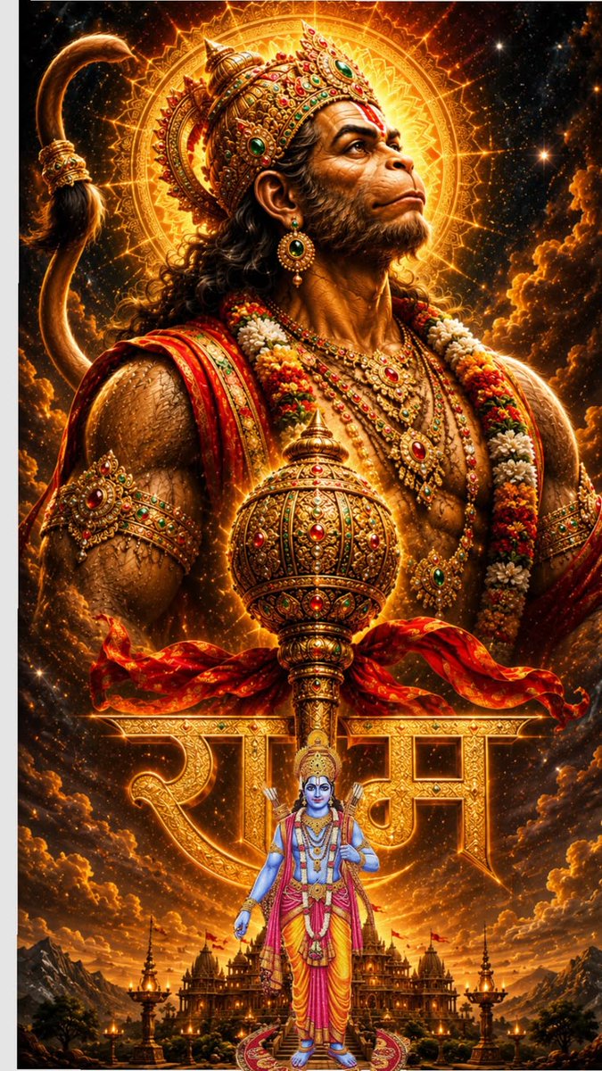 acepaul87's tweet photo. Jay Shree Ram Jay Sankat Mochan Veer Hanuman 

#jaihanumanji #jaishreeram https://t.co/dEjQXUm8xc