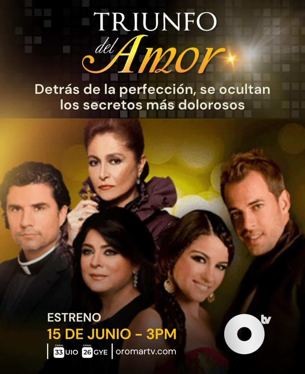 TelenovelaRD's tweet photo. 🇪🇨Ecuador será testigo del #TriunfoDelAmor desde el 15 de junio por @oromartv 3PM.

@victoriaruffo31 @maiteperroni @willylevy29 @DanielaRomoWeb @dominikapaleta @ebuenfil #OsvaldoRios @MarkTacher @liviabritoof @PabloMOficial @MARCOMENDEZ01 @flacoibanez
@AvilaLuisManuel https://t.co/4JxbSfAxBD