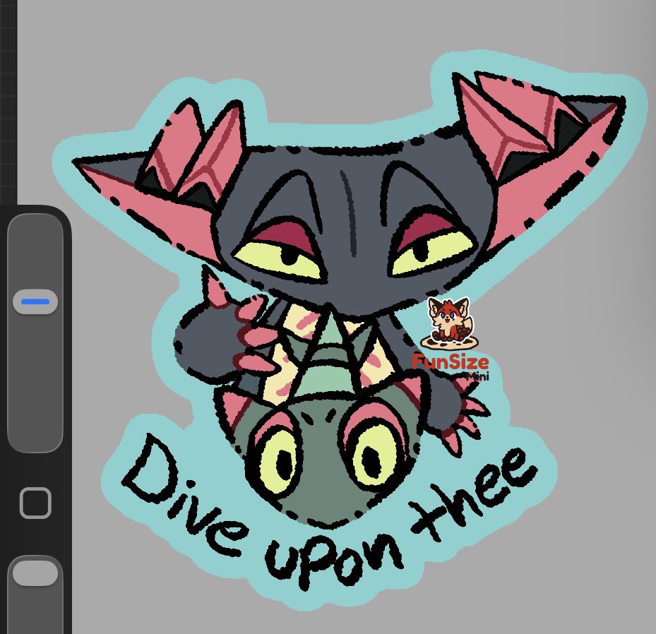 itzFunSizeMini's tweet photo. Question for y’all! Do you prefer the motion blur Dreepy or no blur as a sticker? https://t.co/gbyy0znEKz