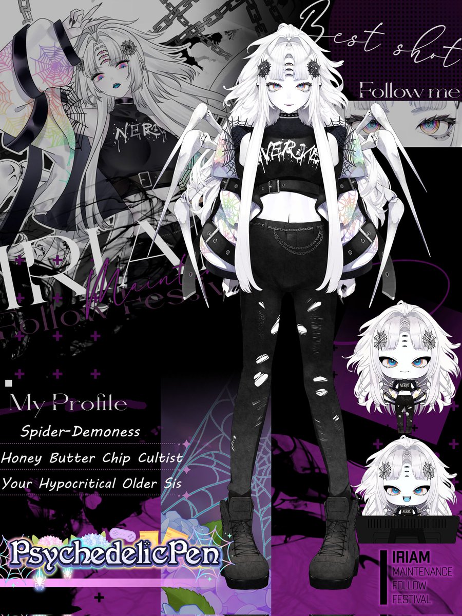 PsychedelicPen 🕷🌙【IRIAM US】 tweet media