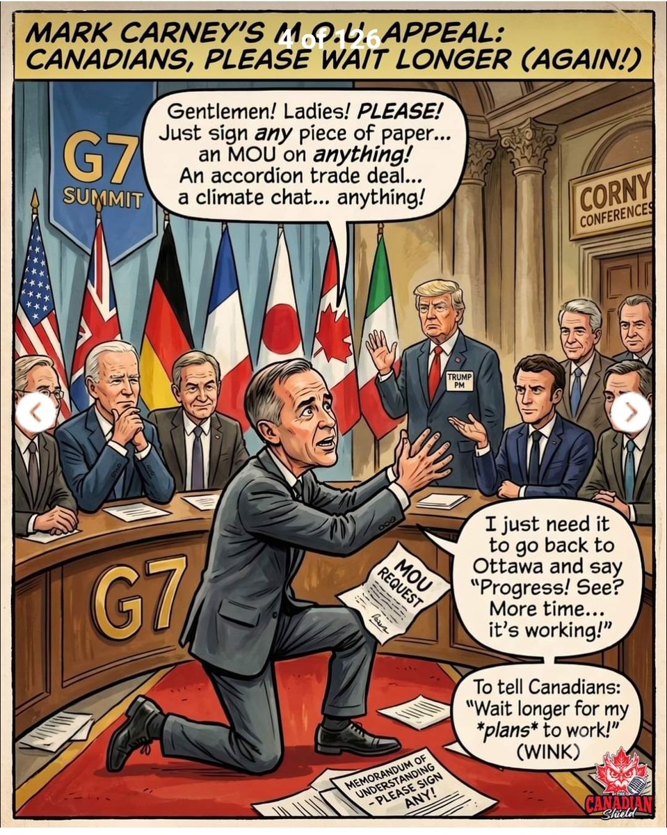 ktagseth's tweet photo. @CanadianPM Canada is not European. Canada isn't aspiring to be European.
#ConManCarney needs to stop lobbying the disastrous #NaziEU as if Canadians want this. They don't.
They want a PM who likes Canada enough to be in Canada, not pandering to EU Russophobes and 4th Reich Nazis. https://t.co/2AP0DPm8JY
