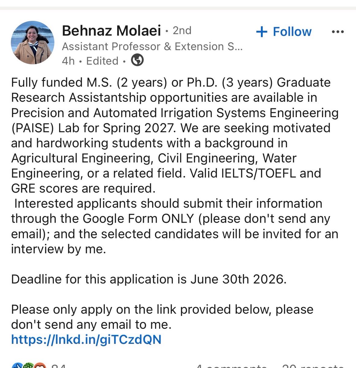 ObengCosmos's tweet photo. Check this opportunity as posted on LinkedIn https://t.co/egibr3hHDh