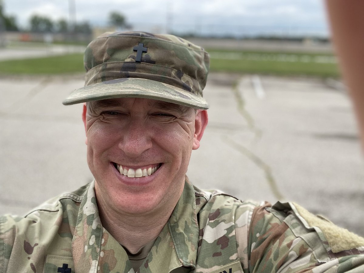 pastormercier's tweet photo. 14 JUN 26: Honored to stand before my Soldiers at Camp Atterbury yesterday to offer the invocation for the Change of Command Ceremony. His timing is always perfect! By God’s grace, I even came back with a surprise blessing in my pocket—a Change of Command challenge coin! 🪙🎖️ https://t.co/CdfIXJ4yyy