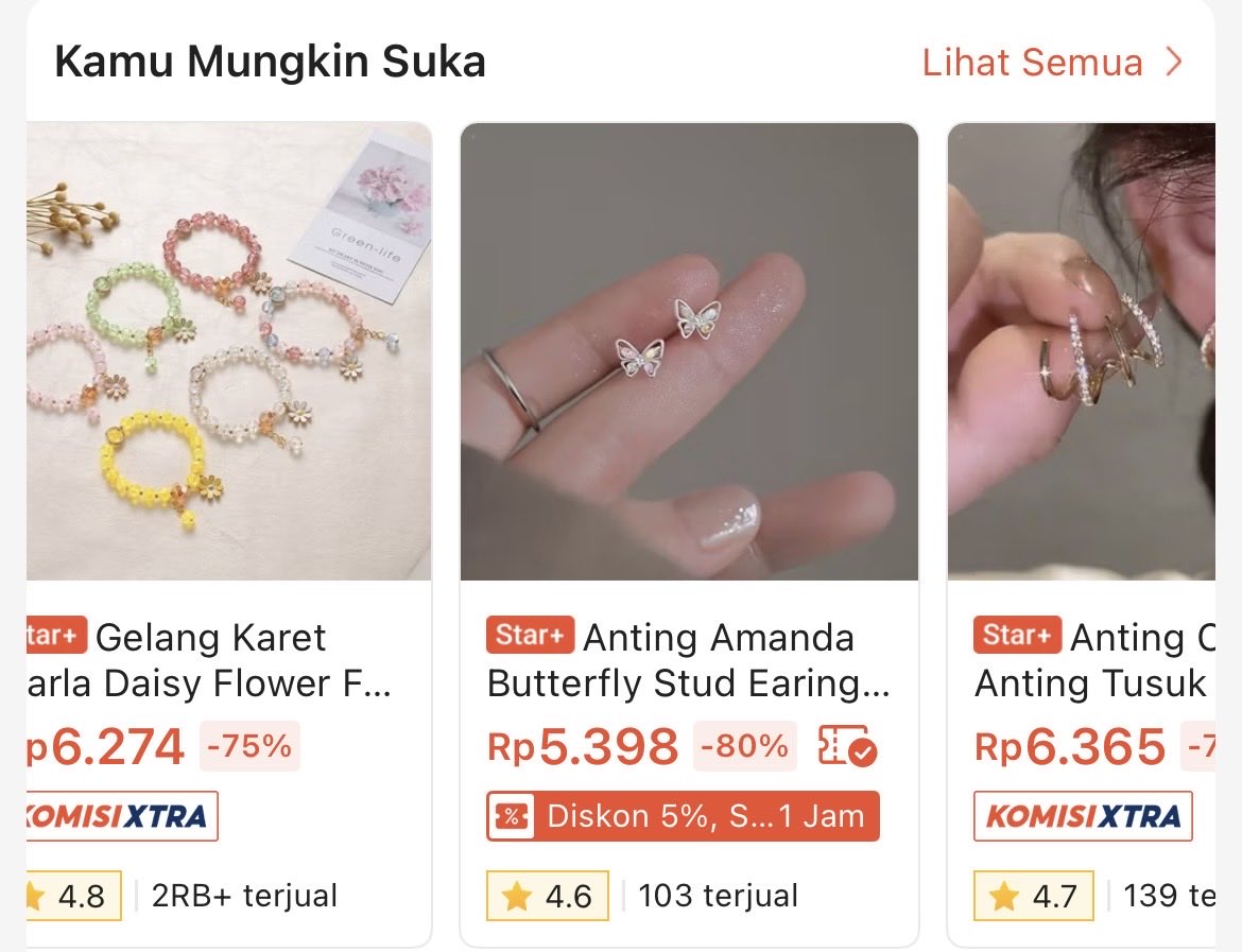 byindhy's tweet photo. Nemu hidden gem aksesoris, lucunya kebangetan 🦋✨ 
Jangan bilang aku nggak spill 👇

https://t.co/m9A7bJQxYm https://t.co/fkOra8G2k7