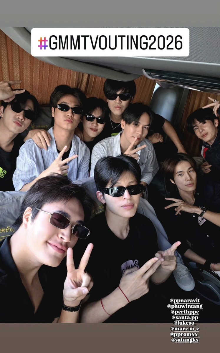 PerthOfficialTH's tweet photo. IG : gemini_nt

เย้ !! ท่านขึ้นรถแล้วครับ

PERTHSANTA ESCAPE OUTING

#GMMTVOuting2026
#PerthSanta #เพิร์ธแซนต้า
#PerthTanapon #Santapp https://t.co/L0jrmJOOo2