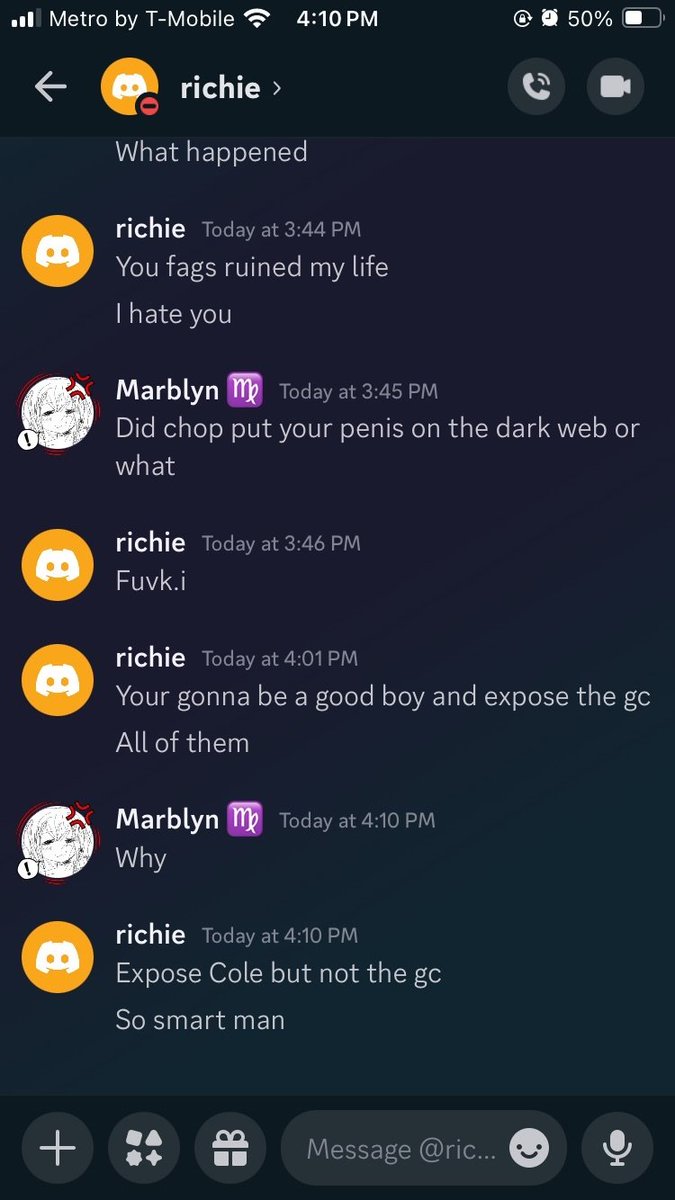 marblez2d's tweet photo. @Ryuweeb2002 @flippypegger67 the same dick pic that you sent to a girl that barely turned 18 only for her to leak it to your group chat and crashed out when i sent it whenever you kept doxxing me

and no, i am not going to do that. https://t.co/QTowq91pkX