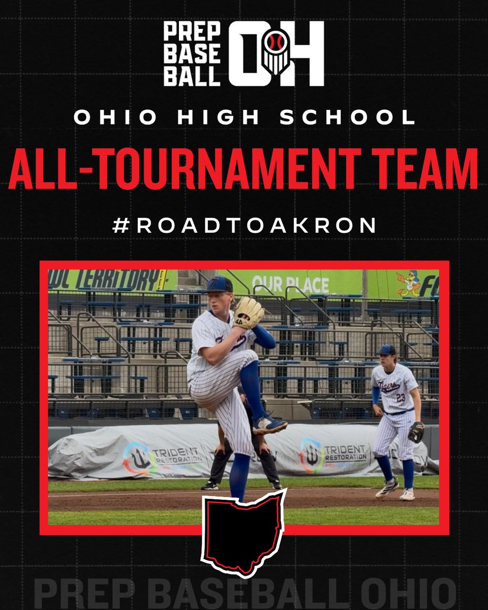 PrepBaseballOH's tweet photo. 𝗢𝗛𝗦𝗔𝗔 𝗦𝘁𝗮𝘁𝗲 𝗙𝗶𝗻𝗮𝗹 𝗙𝗼𝘂𝗿
𝒜𝓁𝓁-𝒯𝑜𝓊𝓇𝓃𝒶𝓂𝑒𝓃𝓉 𝒯𝑒𝒶𝓂

📝 All-Tourney Team:
🔗👉 https://t.co/tH46fdIAQt

👀 All-Tourney Team, Players of the Game, MVPs for each Division, as well as the overall MVP are announced

#RoadToAkron #OHHS26 #MadeInOhio @PrepBaseball @OHSBCAwebmaster @OHSAASports @NEOBCA @SWOBCA_Base @SWOBCA @OHCDBCA @seohsbca @PrepBaseOHScout