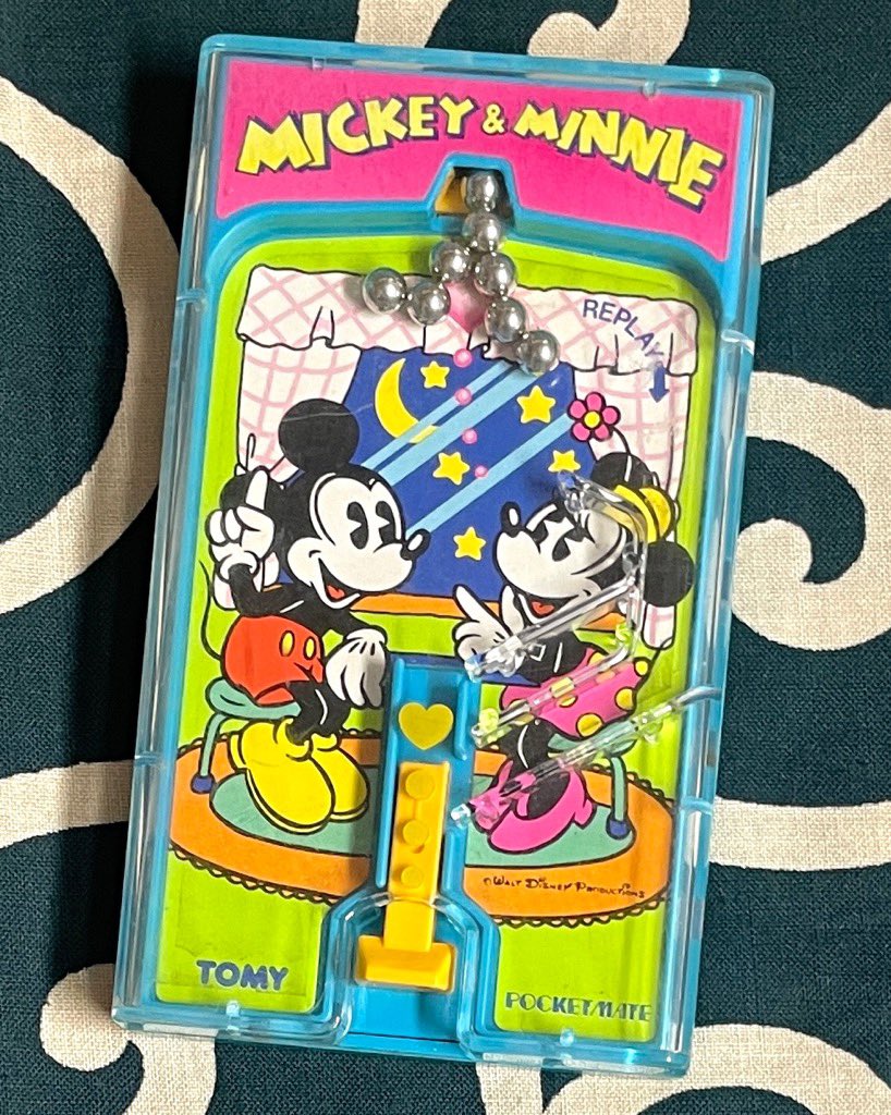 ミッキーマウス #ミニーマウス の#ポケットメイト もやって来ました