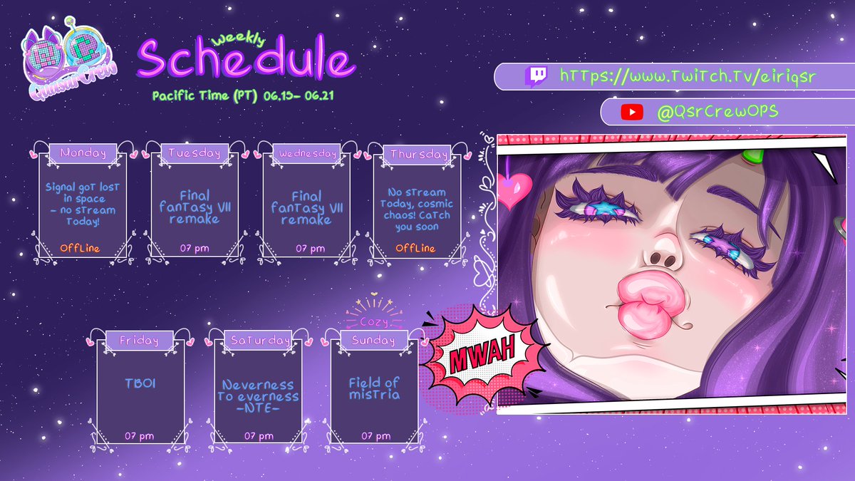 EiriQsr's tweet photo. (❁´◡`❁) haro
💜https://t.co/GBuGaMAUce 
❤️https://t.co/pzbTncalE1 #Vtuber #VtuberLive #vtuberEN https://t.co/Ag4bzTyH22