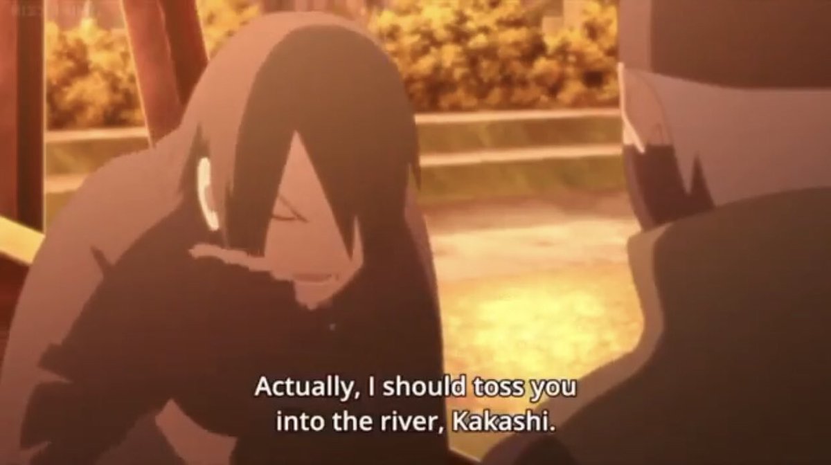 nickiventi's tweet photo. the contrast between kakashi's relationship with sasuke and sakura is so adorable and funny for some reason https://t.co/wBs54zmXQP