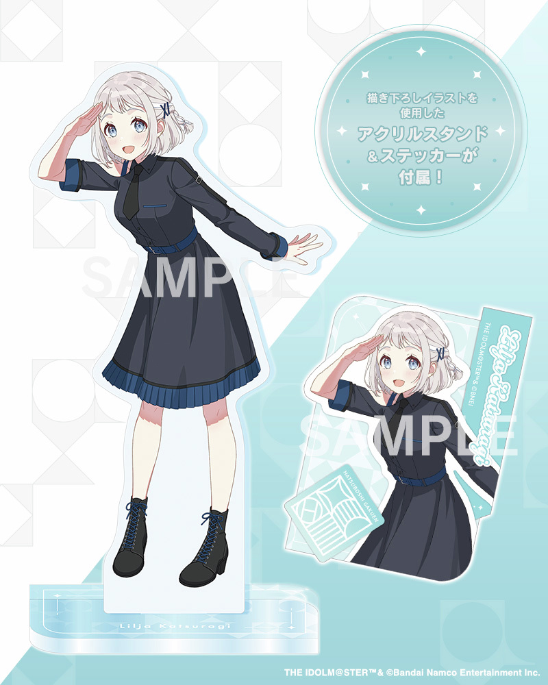 kotobukiyas's tweet photo. ＼予約開始／
コトブキヤショップ限定で「葛城リーリヤ-白線- DX版」が登場！

DX版には本フィギュアのための新規描き下ろしイラストを使用したアクリルスタンドと、ステッカーが付属🐇
https://t.co/RoQB70IYLg

#学マス #学園アイドルマスター https://t.co/USA39fLEKD