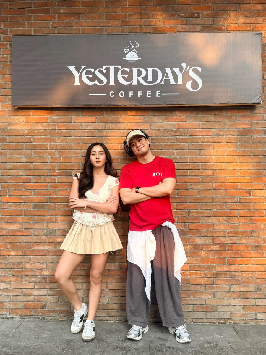 ginomsantos's tweet photo. The sibs are back! Ely + Kuya Shan 🫶 Yesterday’s ☕️ 🔜 https://t.co/0jwjebBaXP