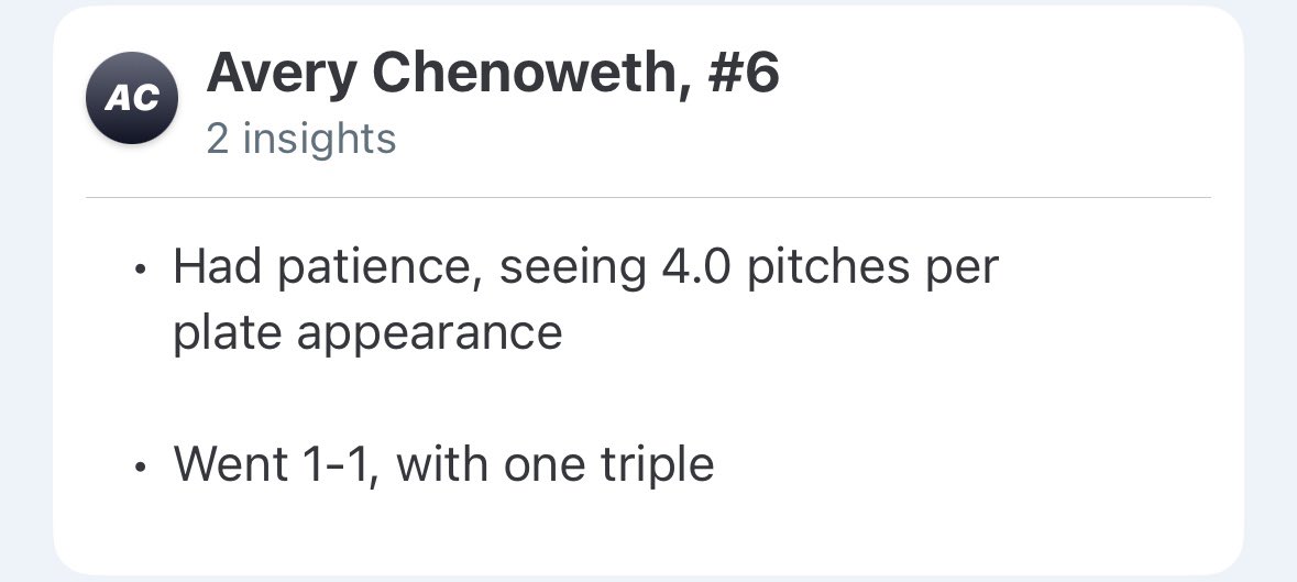 Avery Chenoweth tweet media
