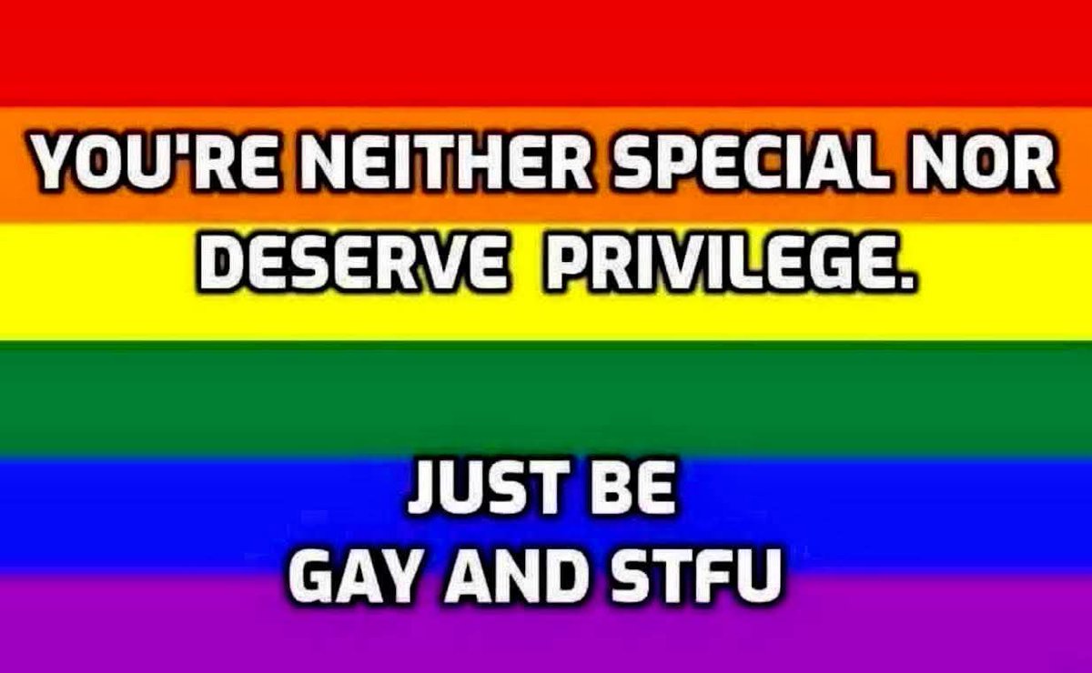 TheBadassMutt's tweet photo. @AntiLeftMemes A message from a straight man who supports this community. https://t.co/cP5jSTLULE