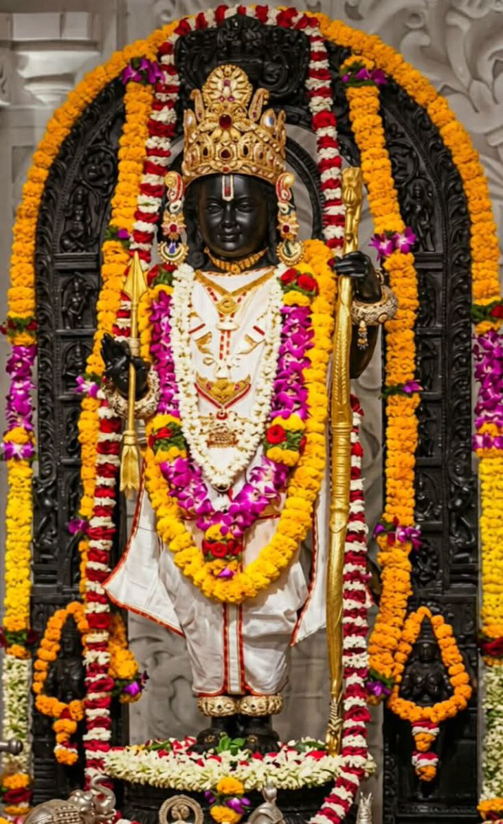 RamJanmbumi's tweet photo. अहंकार में ईश्वर को कभी भूल न जाए अदृश्य शक्ति हैं कृपा से ही सारे कार्य होते हैं 
जय श्री राम https://t.co/xNsnwCPj26