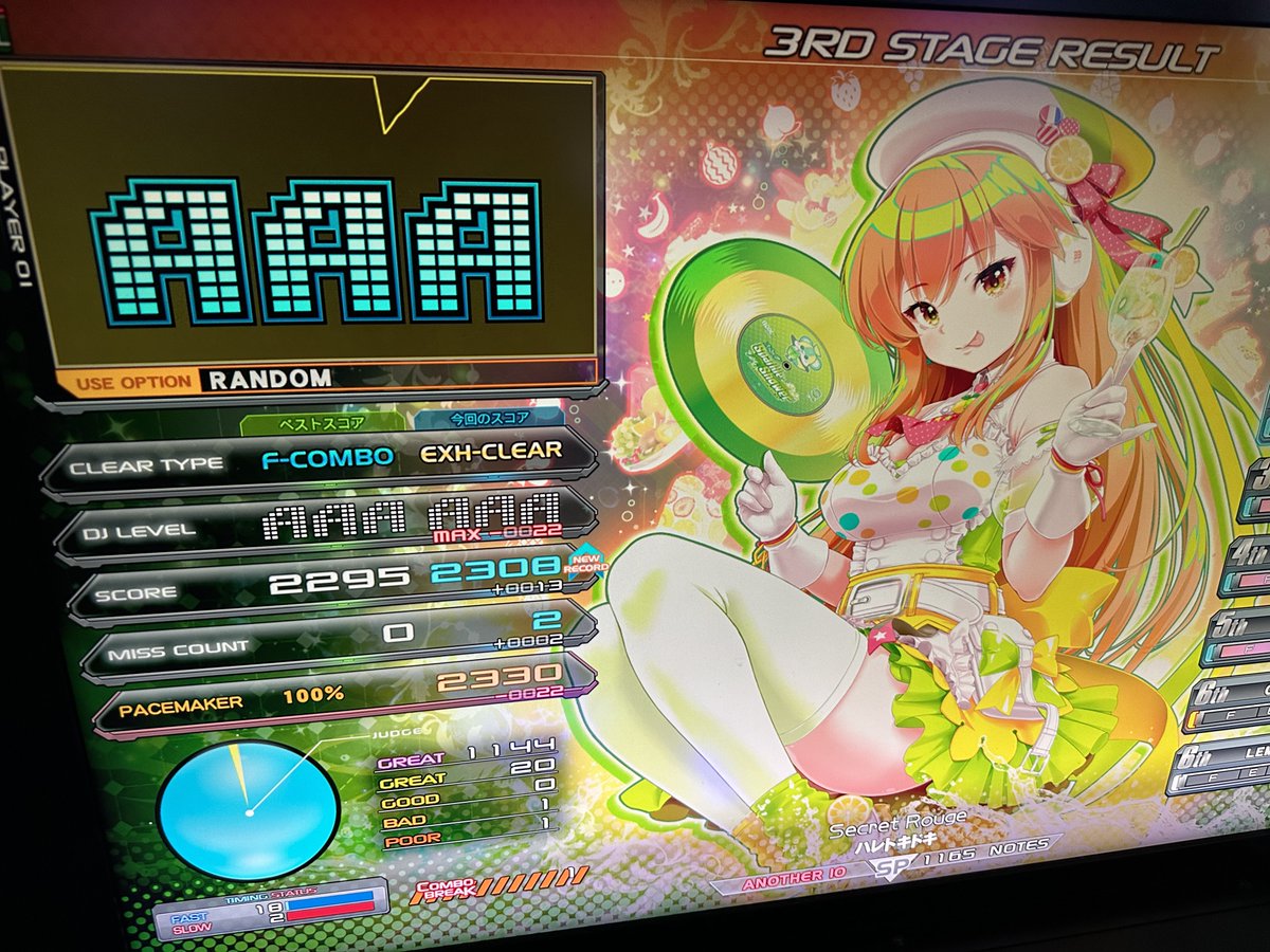 Secret Rouge MAX-22！ FAST寄りすぎ＆前作タイで色々もったいないけど
