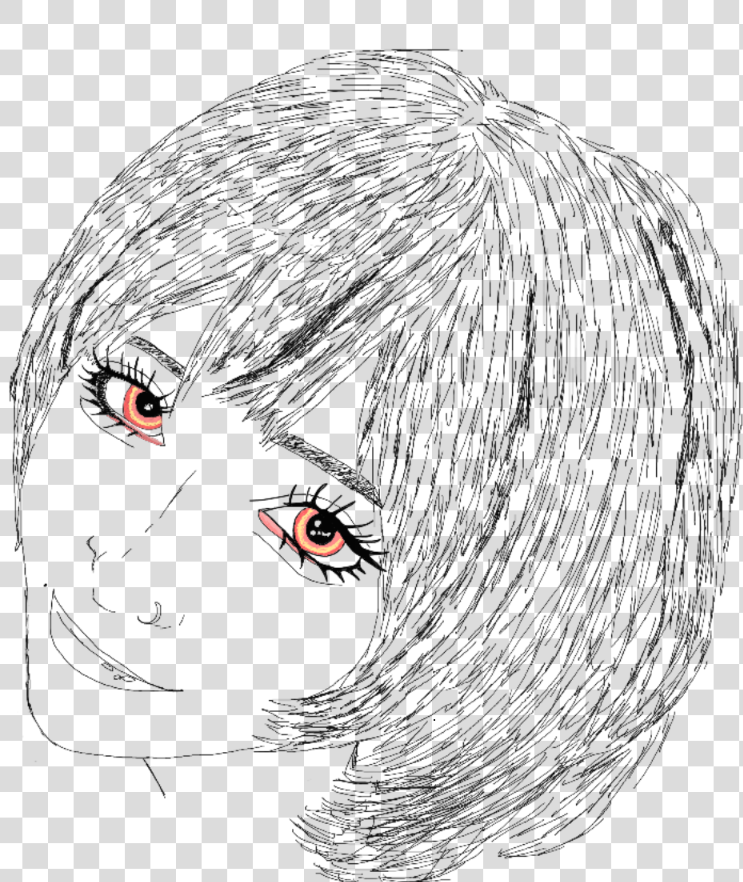MP5Miyabi's tweet photo. are yall gonna kill me for giving her a bob and a nose ring? https://t.co/bMApA0M6Q5