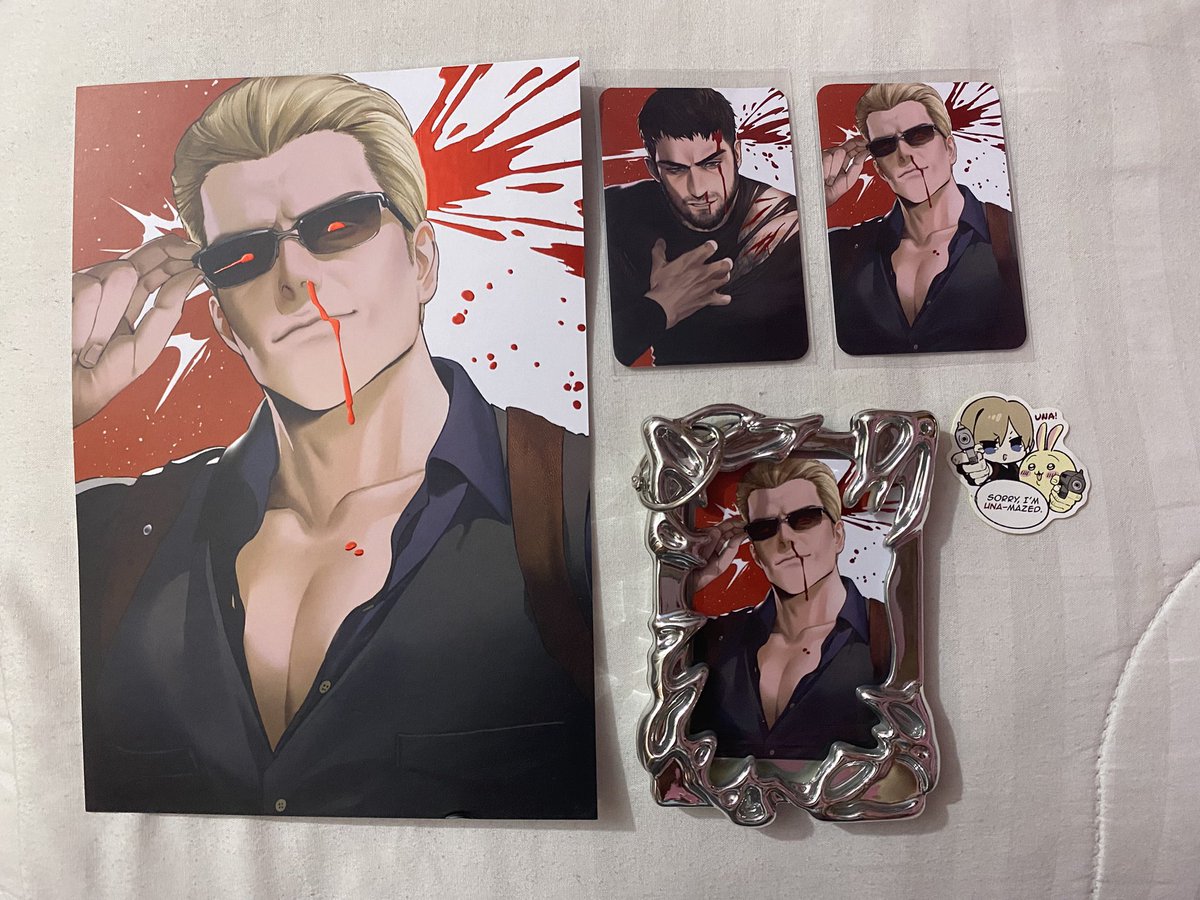 Wesker’s right testicle tweet media