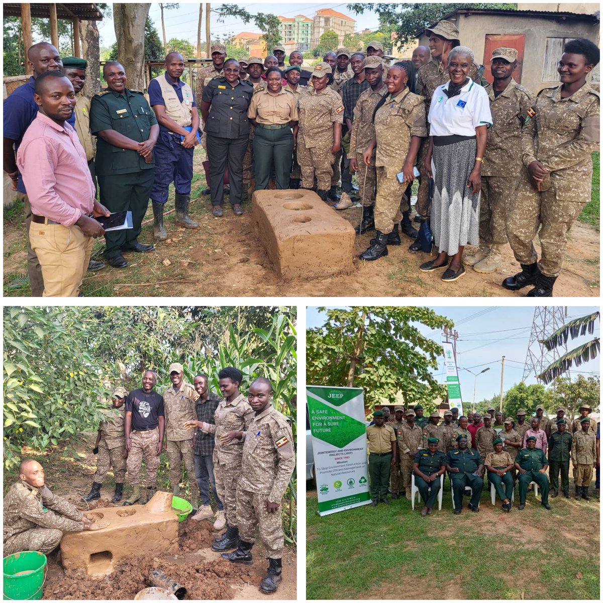 jeepenergy's tweet photo. Great news! @ugwildlife @min_waterUg @OPMUganda+ @jeepenergy are training communities near protected areas to build energy-saving stoves.
Less fuelwood demand → healthier forests + stronger livelihoods for families. @Brytsakwa #IFPACDproject #SDCA #Cleancooking #ConservationUg https://t.co/Z4i6eKuLvS