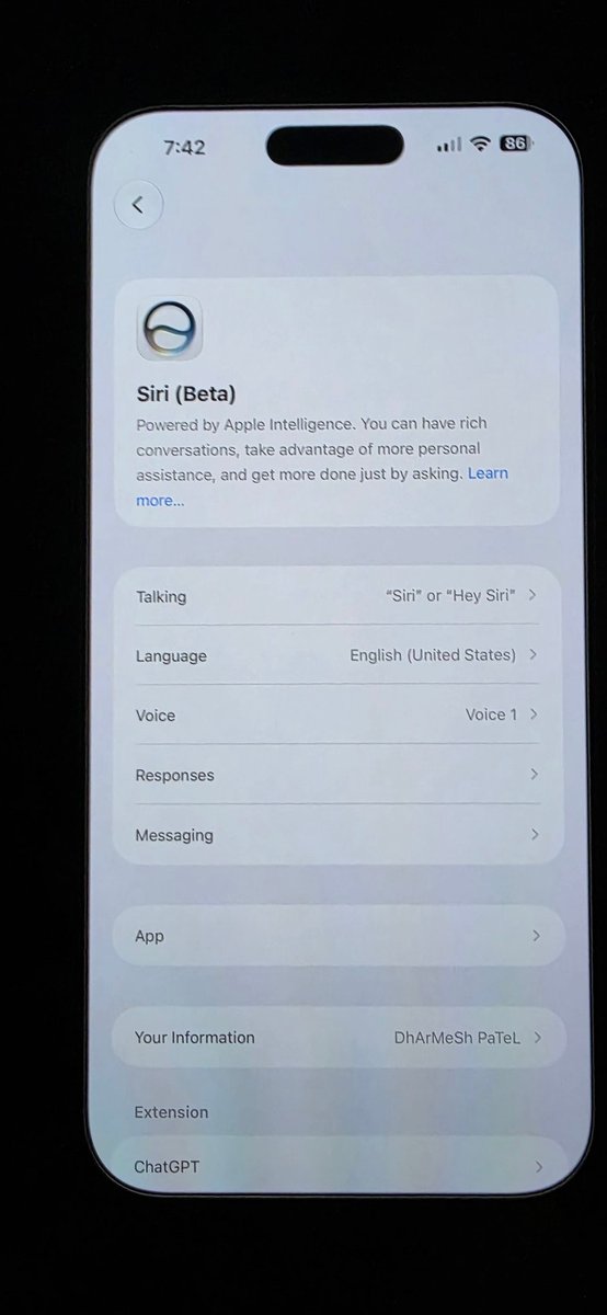 Dangel143's tweet photo. After so much of struggle finelly get the siri 😄...  6 log days to achive this siri 🫡 https://t.co/Xdije1S81N
