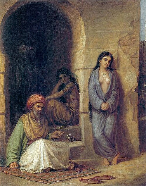 raiowl's tweet photo. 'The Slave,'  -  1872
               🎨John William Waterhouse https://t.co/nMj6AoXgZM