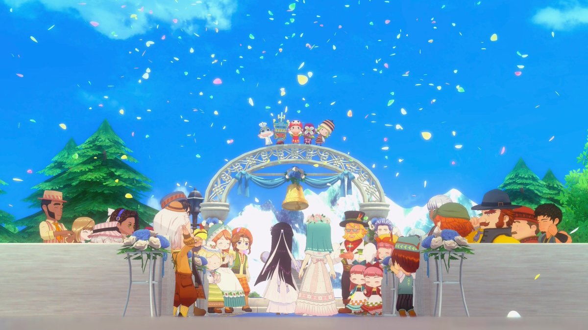MingSlap's tweet photo. #StoryOfSeason #GrandBazaar give u a sales goal instead of deadline. In one year of the game time, the game keep me busy until i reach the target and married the goddess after 60 hours. It can let u hv child but too grindy for me. Anyway, it is best farming game recently. https://t.co/aEgjjYxdWB